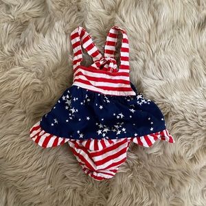 Two Piece Patriotic Outfit
